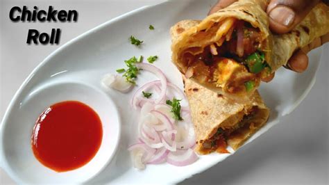 ಸೂಪರ್ ಚಿಕನ್ ರೋಲ್ ಮಾಡಿ ನೋಡಿ Chicken Roll In Kannada Yummy Chicken