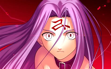 Wallpaper Face Illustration Long Hair Anime Red Purple Cartoon