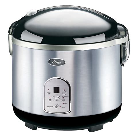 Oster 20 Cup Stainless Steel Digital Rice Cooker The Home Depot Canada