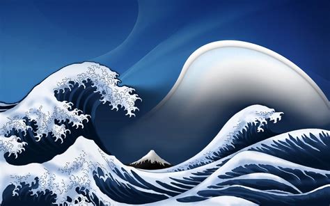 Japanese Ocean Painting Wallpapers Top Free Japanese Ocean Painting