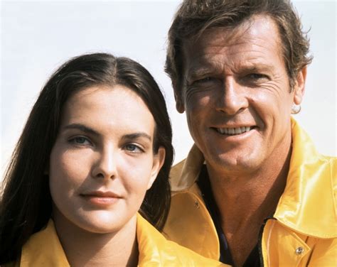 Carole Bouquet And Roger Moore For Your Eyes Only 1981 James Bond