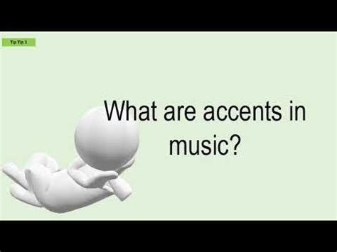 There are a few different types of written accents, but, like dynamics, the proper way to perform a given accent also depends on the instrument playing it, as well as the style and period of the music. What Are Accents In Music? - YouTube