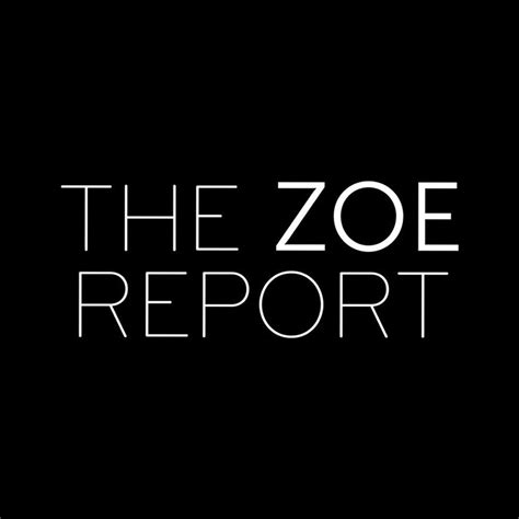 The Zoe Report White And Faded