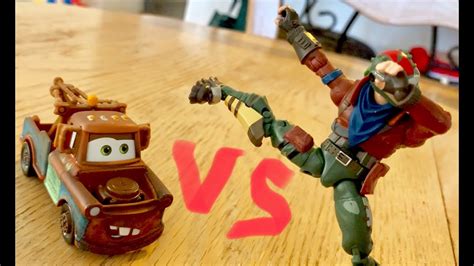 Disney Cars Toys Mater Vs Rust Lord Toy Beatbox Battles Fortnite