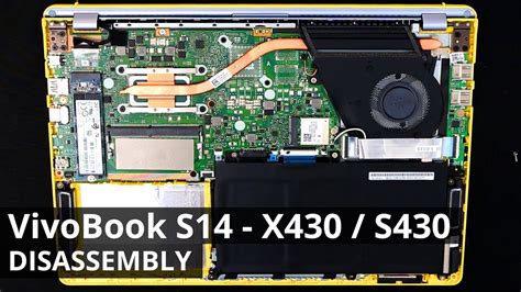 Asus Vivobook S14 S430 And X430 Disassembly And Upgrade Options Youtube