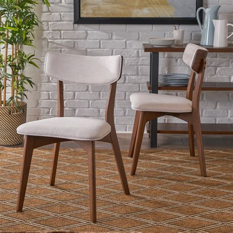Molly mid century modern dining chairs with rubberwood frame (set of 2). Buy Molly Mid Century Modern Dining Chairs with Rubberwood ...