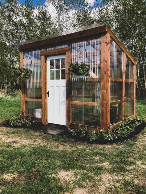 Want a budget friendly greenhouse? DIY 7x10 Lean-To Greenhouse Building Guide diy greenhouse ...