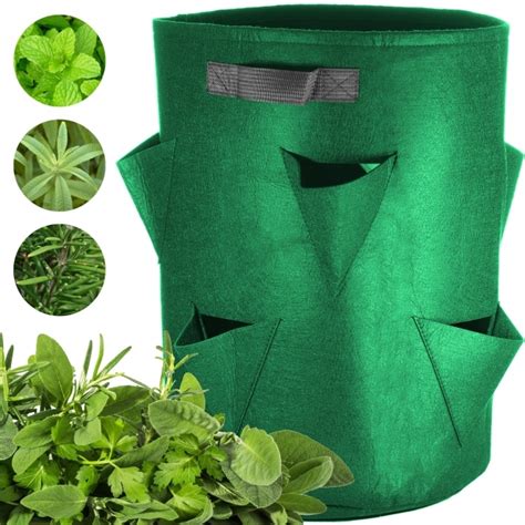 Herb Pocket Grow Bag Fabric Plant Pots For Sale Free Uk Delivery