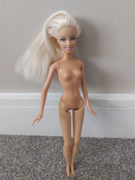 Barbie Vintage S Mattel Ken Doll Nude Blonde Hair Blue Eyes