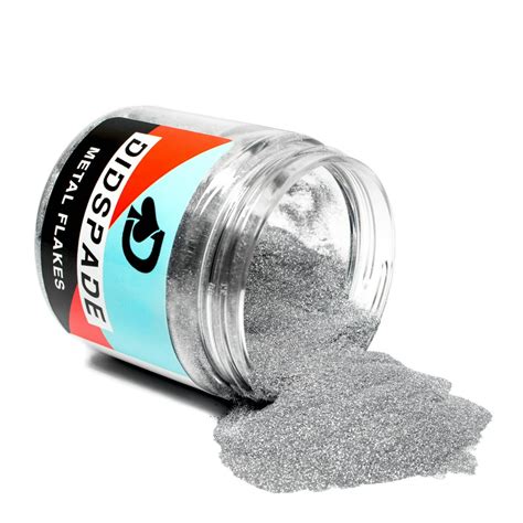 Chrome 0002 Metal Flake Silver Micro Flake For Car Paint Solvent
