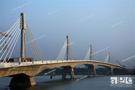 The Construction Of Third Karnaphuli Bridge Across The Karnaphuli River