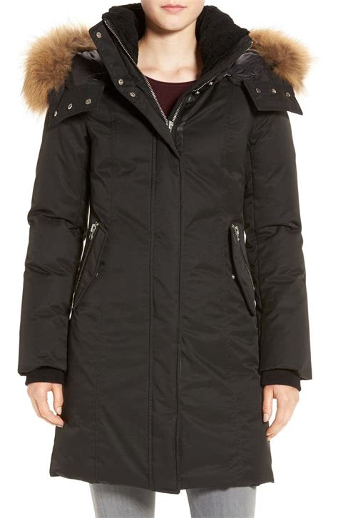 Mackage Kerry Genuine Fox Fur Trim Down Parka Nordstrom