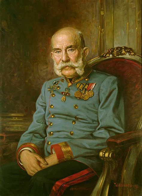 Emperor Franz Joseph I Of Austria 1830 1916 1915 Hermann Wassmuth