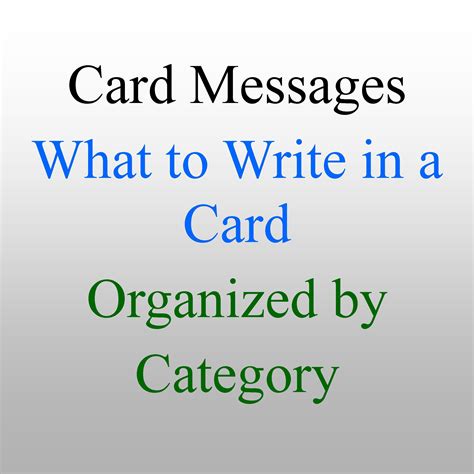 What To Write In A Greeting Card Messages And Wishes Card Sayings