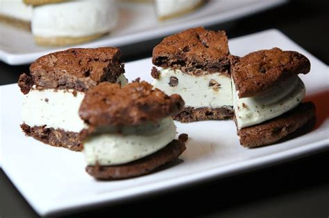 An entire snickers bar is mixed into each of the chocolatey desserts, which come to the table with a giant scoop of vanilla ice cream, drizzles of caramel and. Our New Favorite Dessert: Ice Cream Sandwiches at SLS Las Vegas