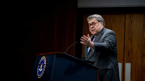 Barr Dismisses Trumps Claim That Russia Inquiry Was An Obama Plot