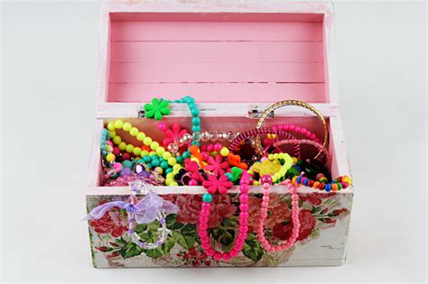 Little Girls Jewelry Box Stock Photo Download Image Now Istock