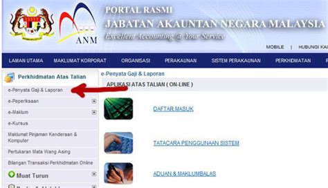 Anda mencari laman akauntan negara malaysia? e-Penyata Gaji : Semakan Gaji Secara Online di Laman ...
