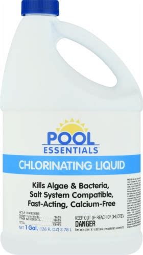 Pool Essentials Chlorinating Liquid 1 Gal Fred Meyer