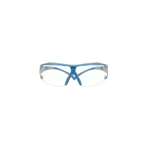 3m securefit 400 series safety glasses sf401xsgaf wht light blue white clear scotchgard anti