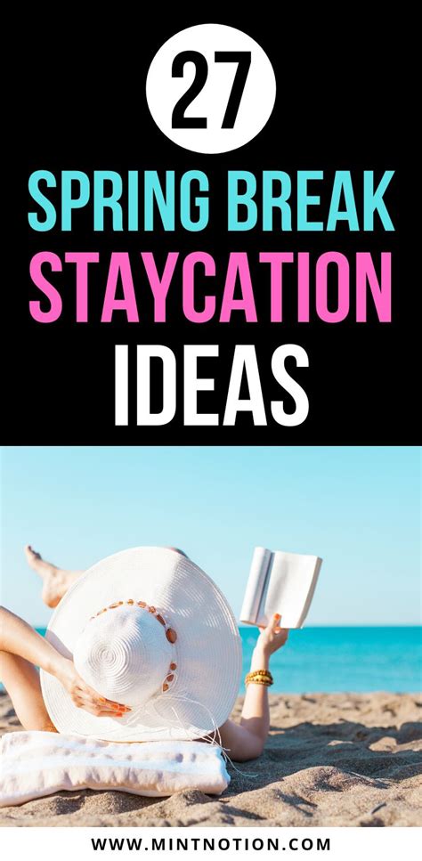 Staycation Ideas To Vacation At Home Staycation Spring
