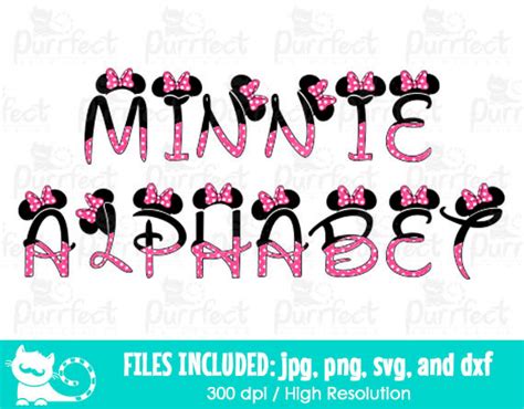 minnie mouse   letter  clipart clipground