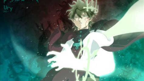 Yuno In Green Background Hd Black Clover Wallpapers Hd Wallpapers
