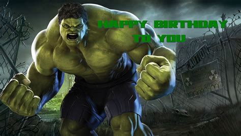 Hulk Birthday Cards The Incredibles Hulk Hulk Birthday