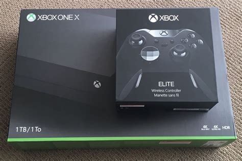 Xbox One X 1tb Black Console With Elite Controller Hookups Xbox One