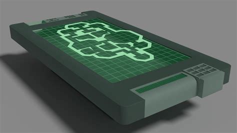 3d Asset Among Us Props Admin Room Table Cgtrader