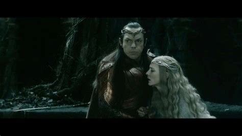 Elrond And Galadriel Lord Of The Rings Middle Earth Desolation