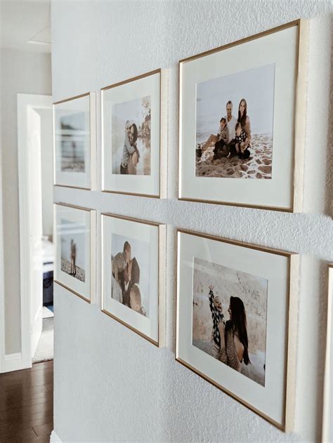 Inspired Fashion Finds Gallery Wall Frames Gold Frame Gallery Wall