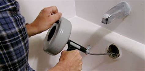 How To Clear A Clogged Bathtub Drain This Old House
