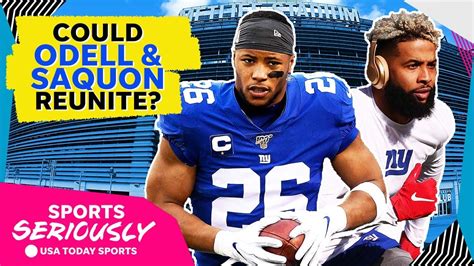 Could Saquon Barkley And Odell Beckham Jr Reunite Sports Seriously