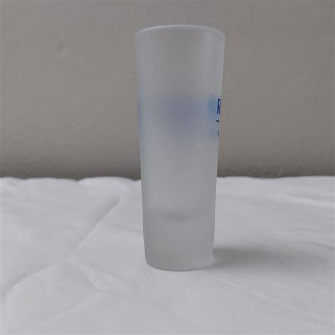 Royal Maeva Hotel Huatulco Mexico Vintage Souvenir Tall Frosted Shot Glass