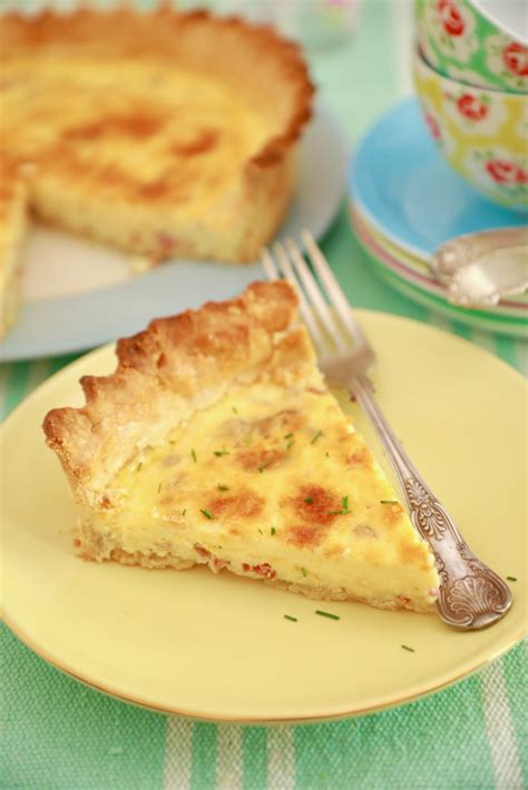 Simple Quiche Lorraine Recipe With Video And Egg Free Option