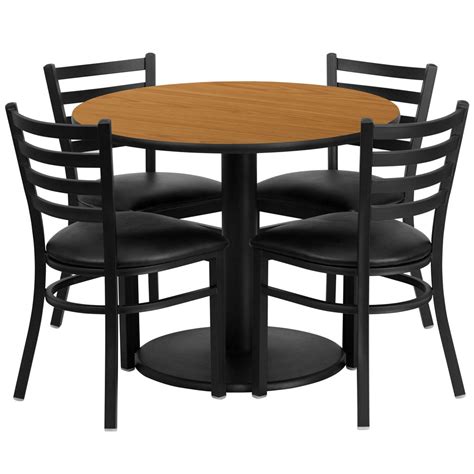 The overall height of the chair will depend on the style and design. Bistro Table Set - Rouen Restaurant Table and Chair Set