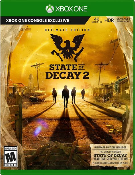 State Of Decay 2 Ultimate Edition Xbox One Xbox One Computer And