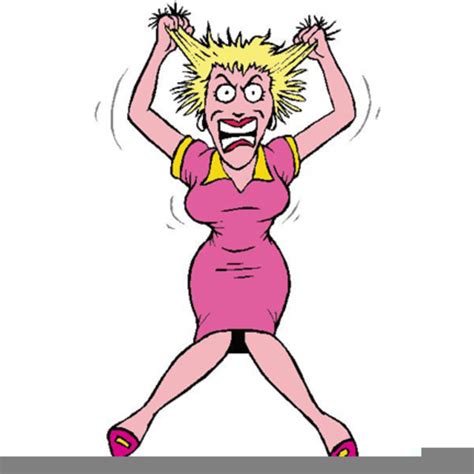 Clipart Person Pulling Their Hair Out Free Images At