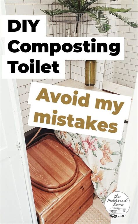Today, we're adding a urine diverter to our diy composting rv toilet as well as improving our black water tank and grey water. DIY Composting Toilet Q&A - Avoid my mistakes • The Motorized Home in 2020 | Composting toilet ...