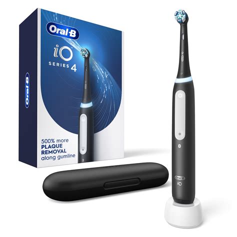 oral b io series 4 electric toothbrush with 1 brush head rechargeable black