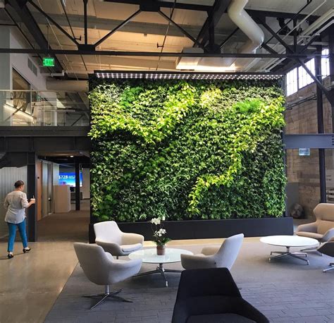 An Indoor Living Wall System Literally Gives You A Breath Of Fresh Air