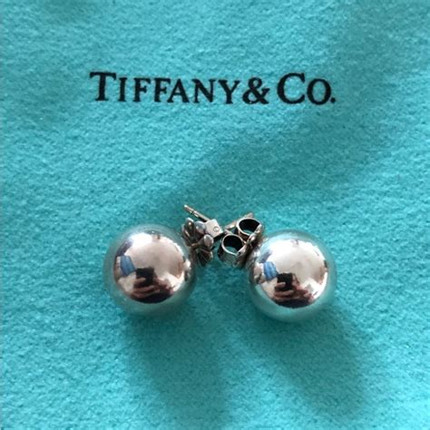 Tiffany And Co Jewelry Tiffany Co Ball Earrings Poshmark