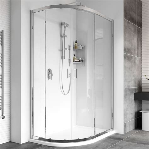Roman Showers Haven 8 Double Door Offset Quadrant Enclosure 1000 X