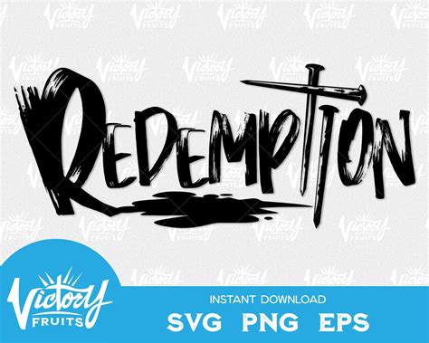 Svg Eps Png Redemption Christian Svg Religious Svg Cutting Files