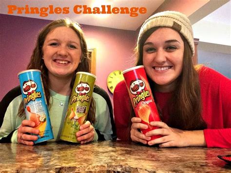 Pringles Challenge Pringles Challenges Youtube Videos