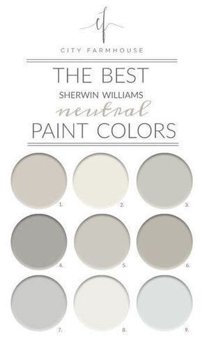 They can be painted indoors or outdoors and make a big impact. The Best Sherwin-Williams Neutral Paint Colors | Farmhouse ...
