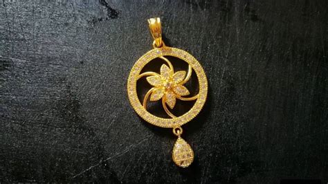 Nileka New Gold Pendant Designs In Sri Lanka