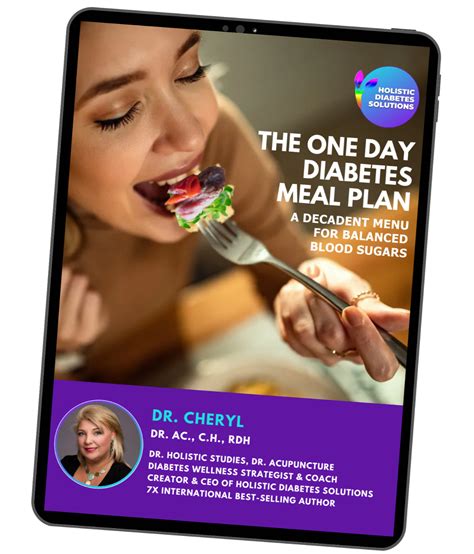 One Day Diabetes Meal Plan