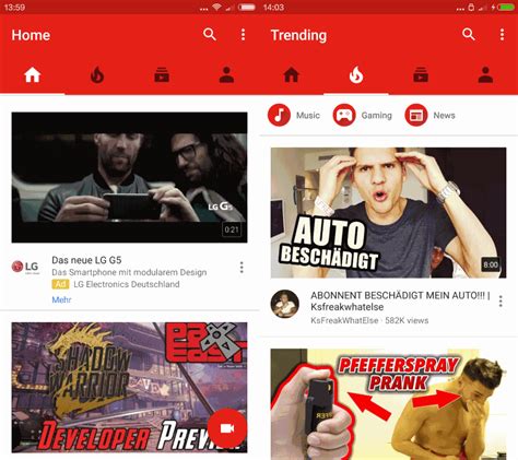 Youtube Format Homepage
